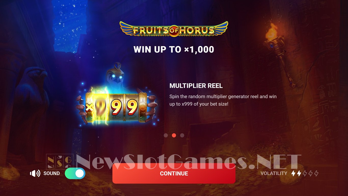 Fruits of Horus Slot Demo Image