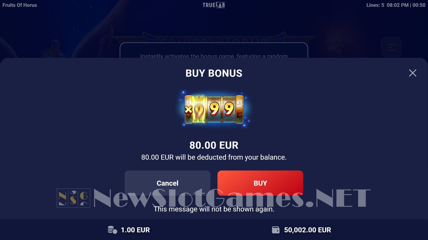 Fruits of Horus Slot Slot Image in Demo - pic. 10