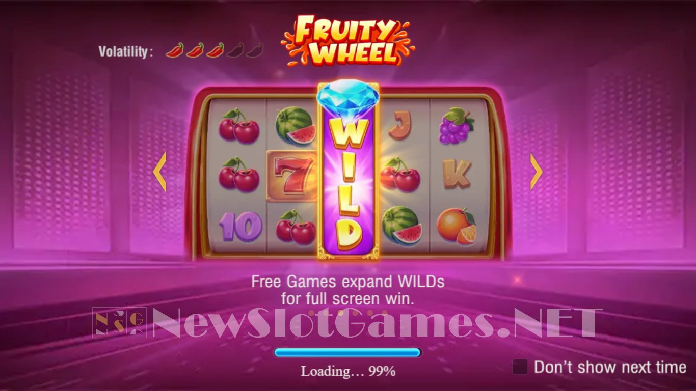 Fruity Wheel Slot Demo Image