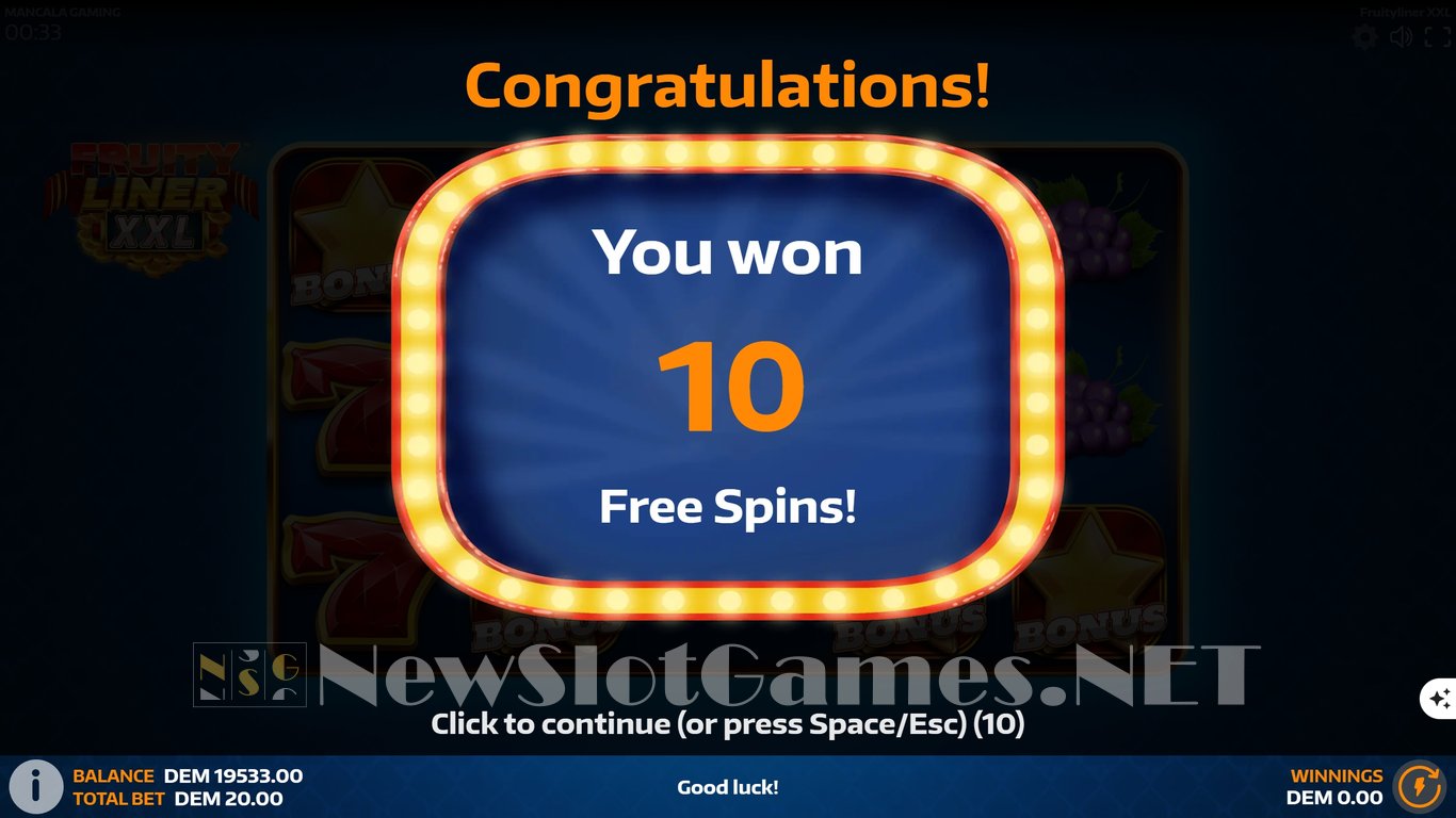 Fruityliner XXL Slot Slot Image in Demo - pic. 6