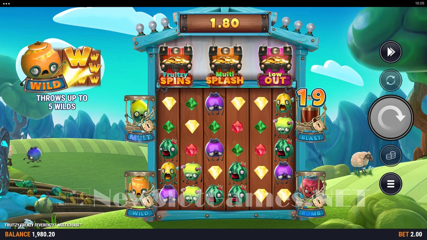 Fruitzy Frenzy Feverenzy MultiChase Slot Slot Image in Demo - pic. 2