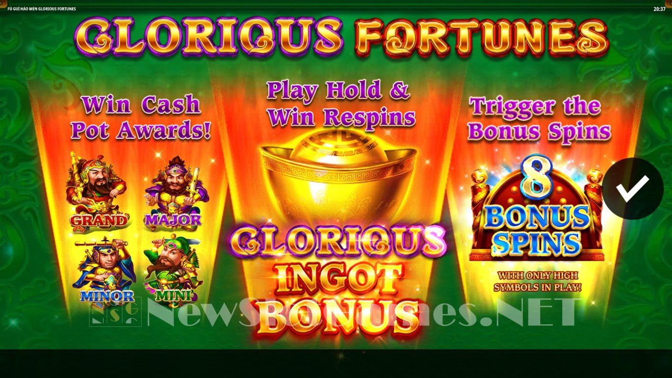 Fu Gui Hao Men Glorious Fortunes Slot Demo Image