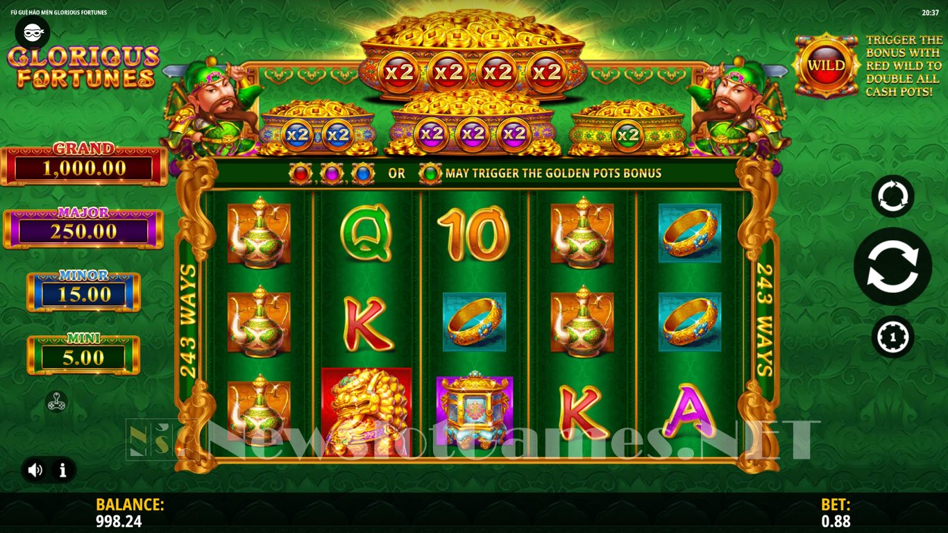 Fu Gui Hao Men Glorious Fortunes Slot Slot Image in Demo - pic. 3