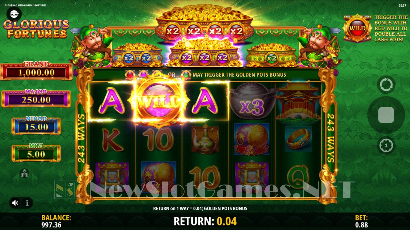 Fu Gui Hao Men Glorious Fortunes Slot Slot Image in Demo - pic. 4