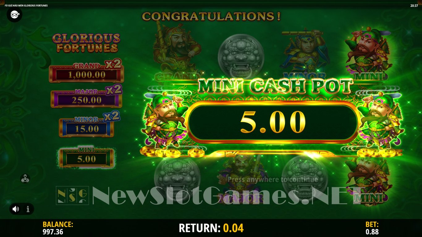 Fu Gui Hao Men Glorious Fortunes Slot Slot Image in Demo - pic. 8