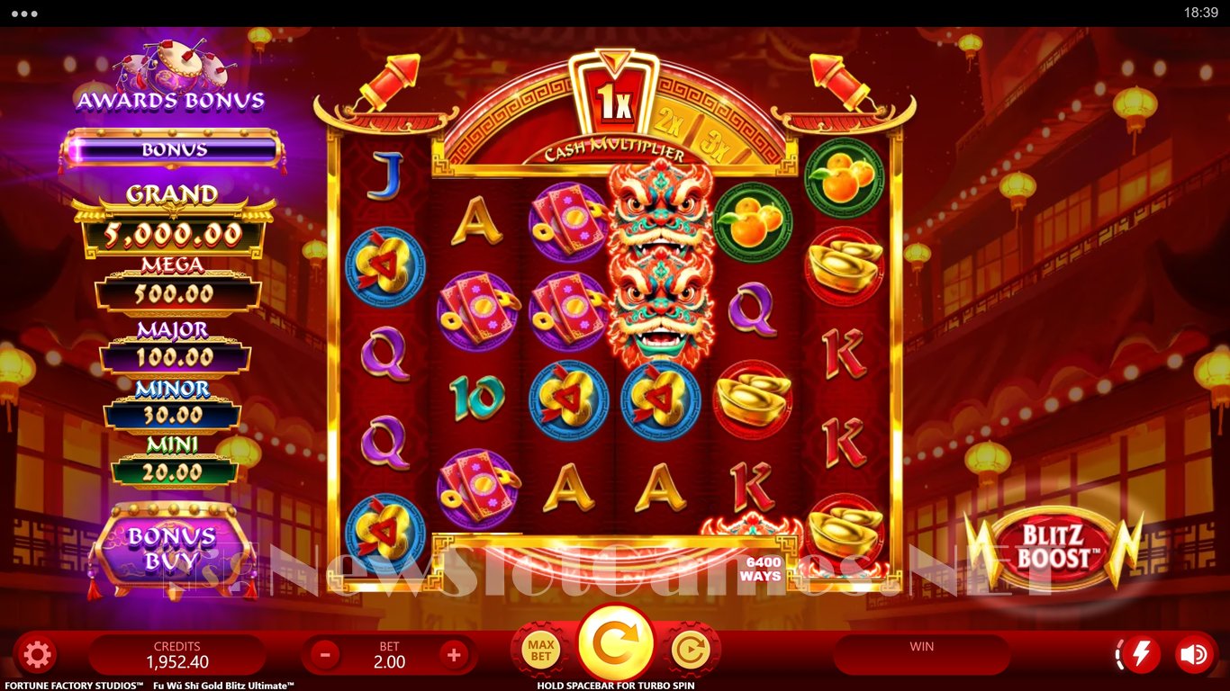 Fu Wu Shi Gold Blitz Ultimate Slot Slot Image in Demo - pic. 3