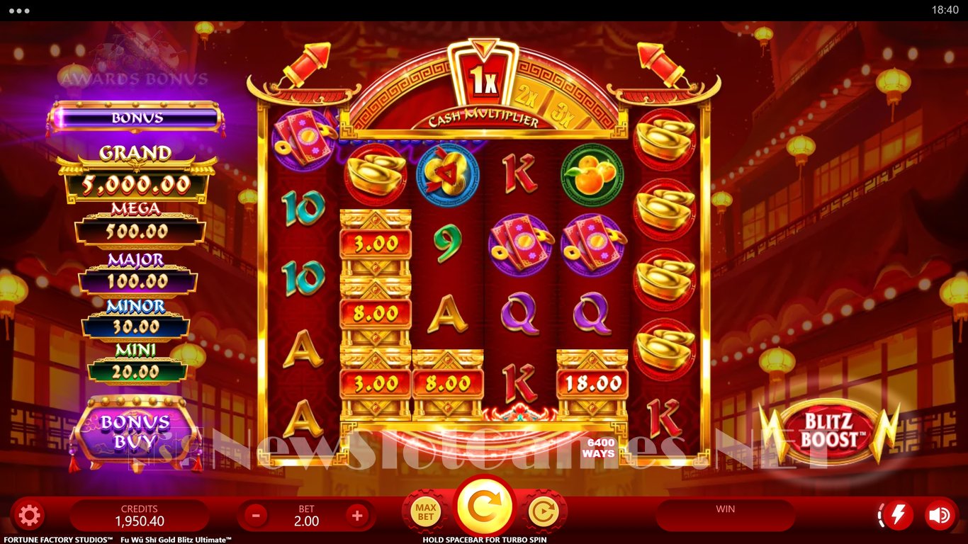 Fu Wu Shi Gold Blitz Ultimate Slot Slot Image in Demo - pic. 4