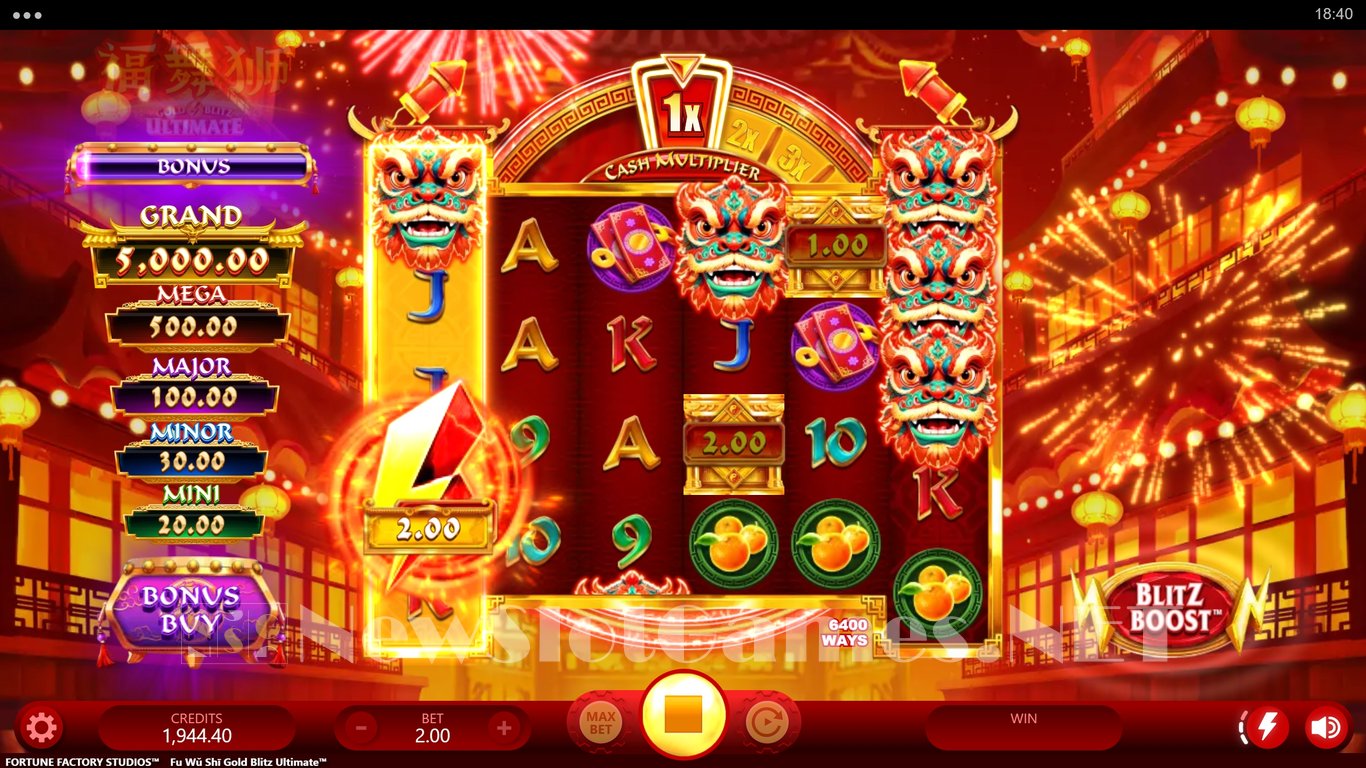 Fu Wu Shi Gold Blitz Ultimate Slot Slot Image in Demo - pic. 5