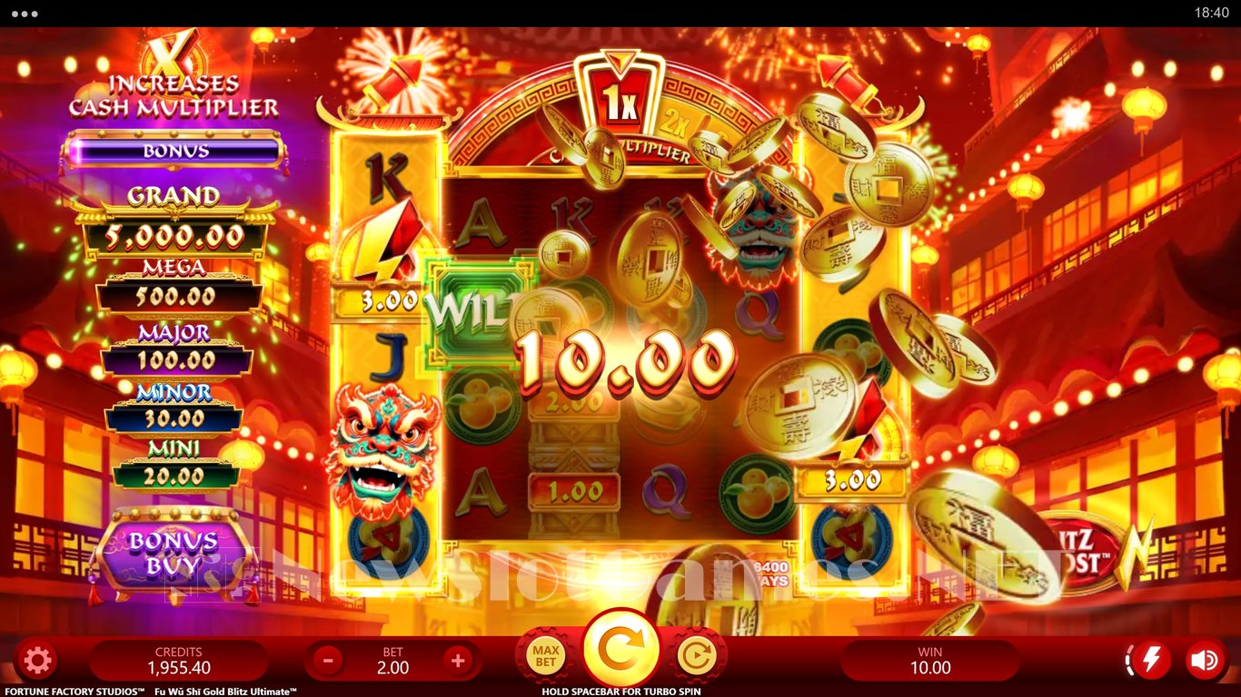 Fu Wu Shi Gold Blitz Ultimate Slot Slot Image in Demo - pic. 7