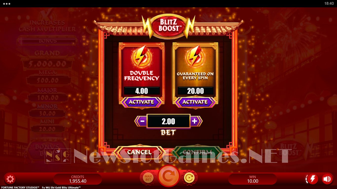 Fu Wu Shi Gold Blitz Ultimate Slot Slot Image in Demo - pic. 8
