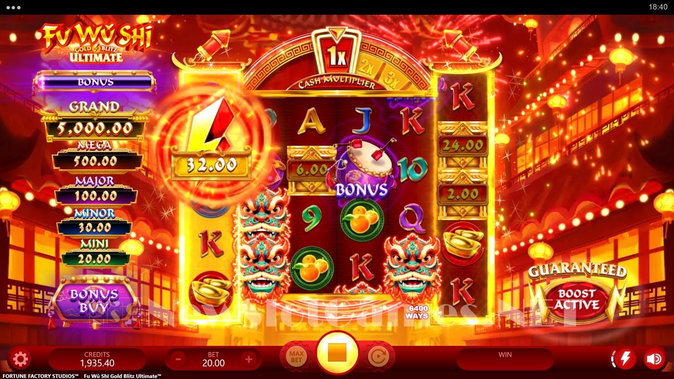 Fu Wu Shi Gold Blitz Ultimate Slot Slot Image in Demo - pic. 9