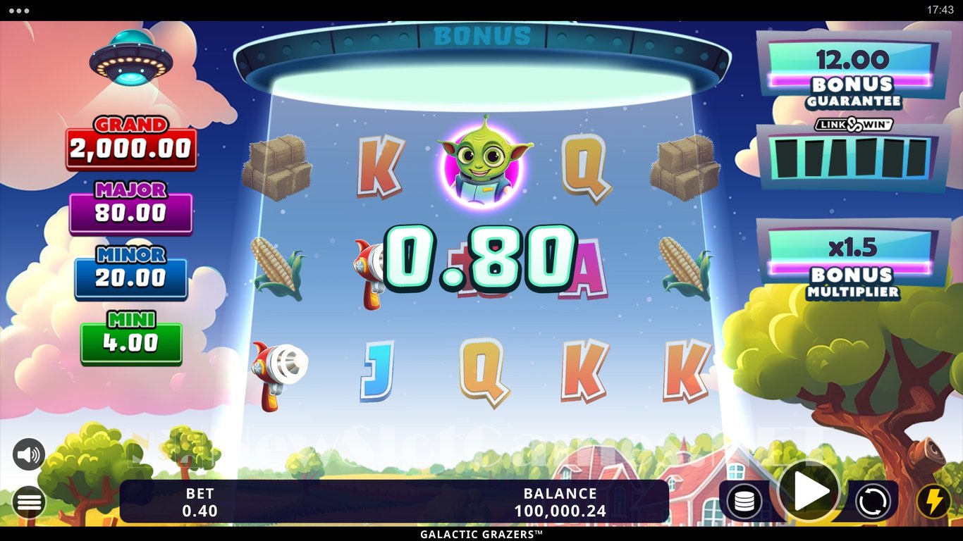 Galactic Grazers Slot Demo Image