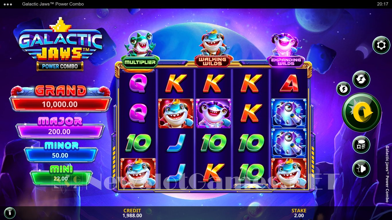 Galactic Jaws Power Combo Slot Slot Image in Demo - pic. 4