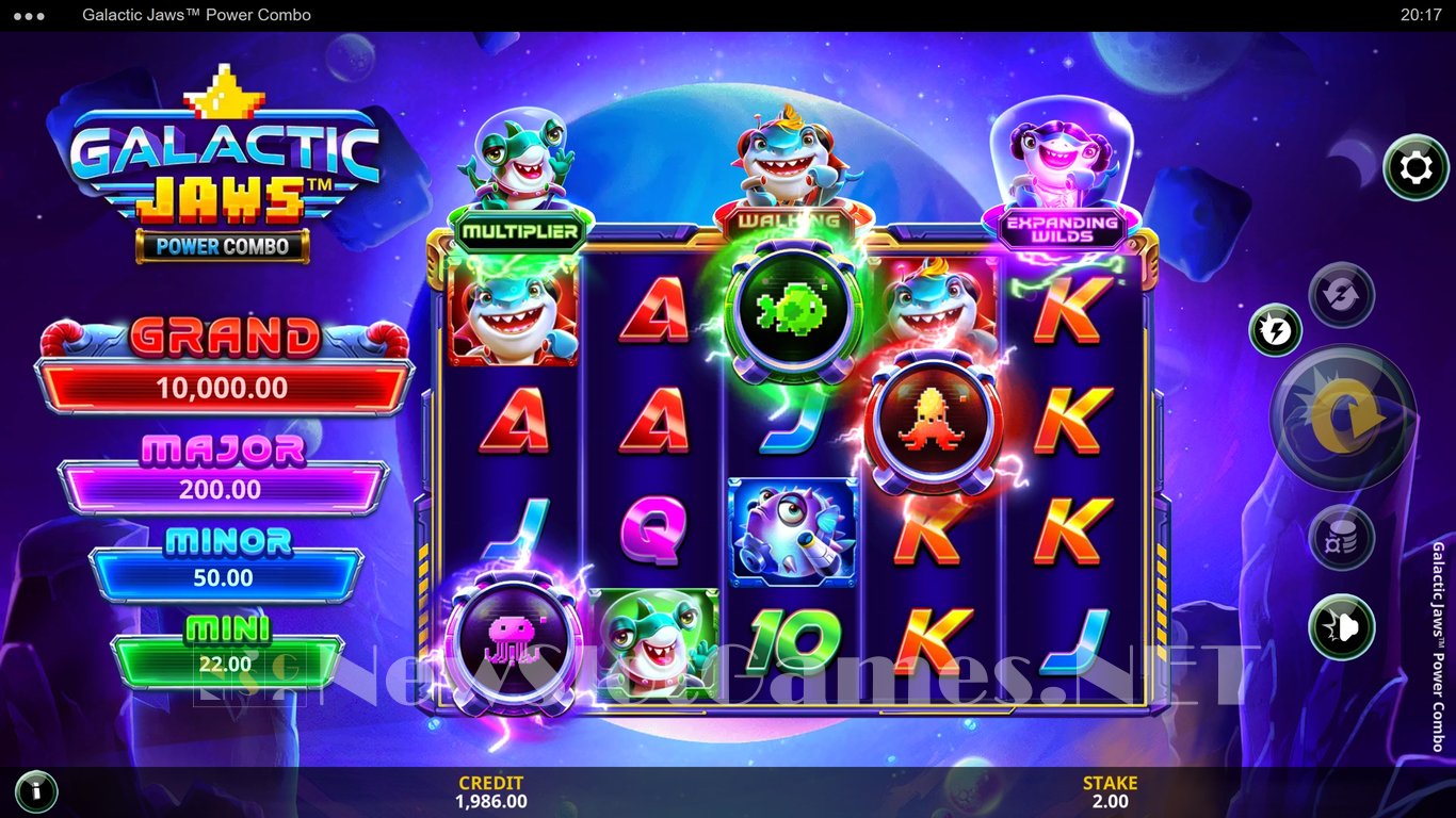 Galactic Jaws Power Combo Slot Slot Image in Demo - pic. 5