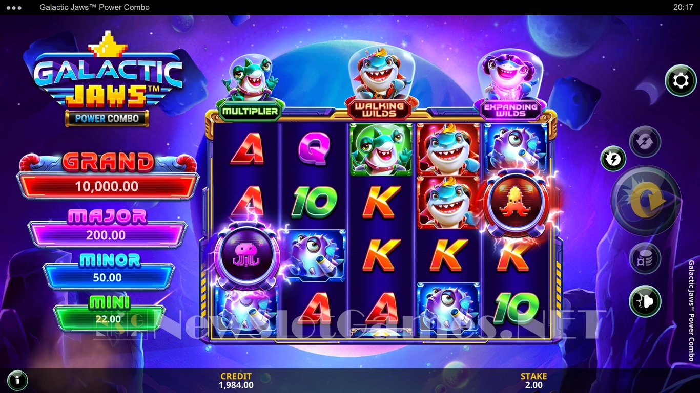 Galactic Jaws Power Combo Slot Slot Image in Demo - pic. 6