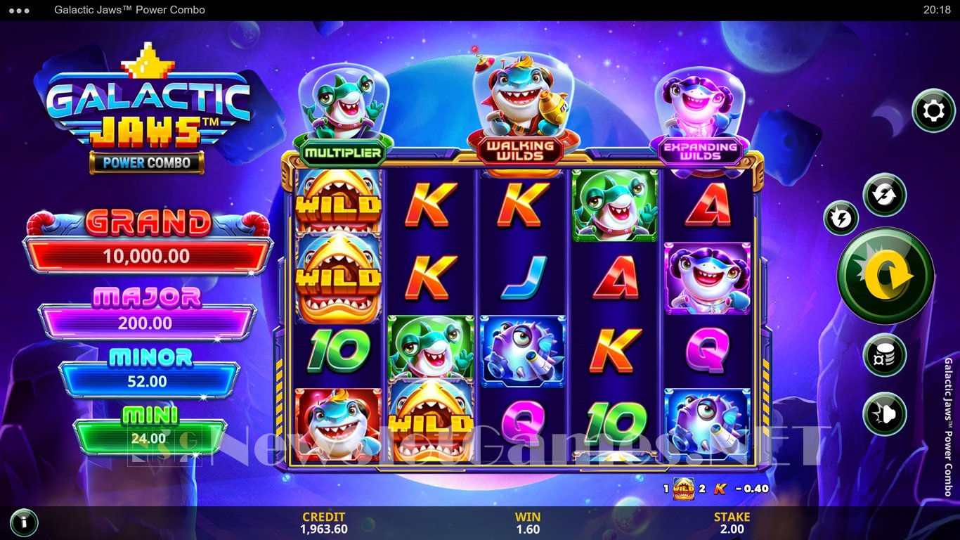 Galactic Jaws Power Combo Slot Slot Image in Demo - pic. 8