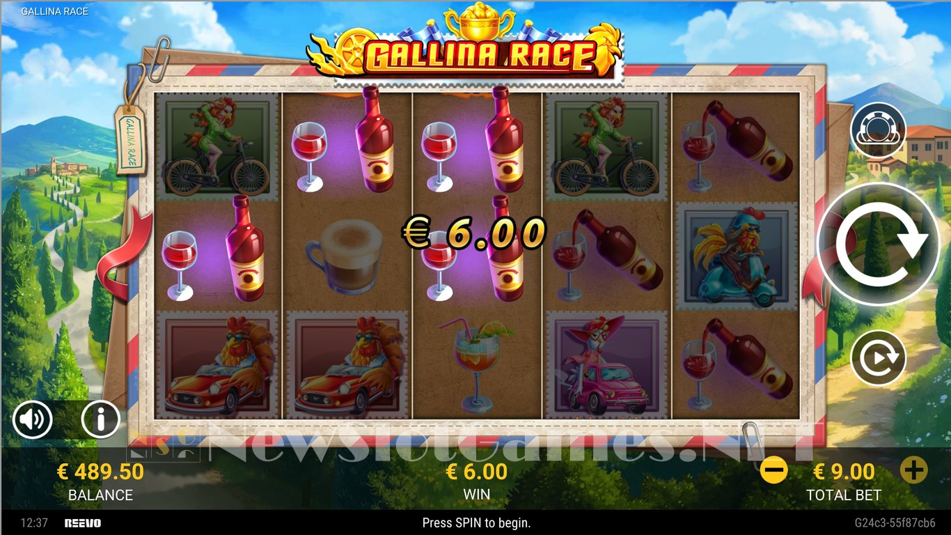 Gallina Race Slot Slot Image in Demo - pic. 11