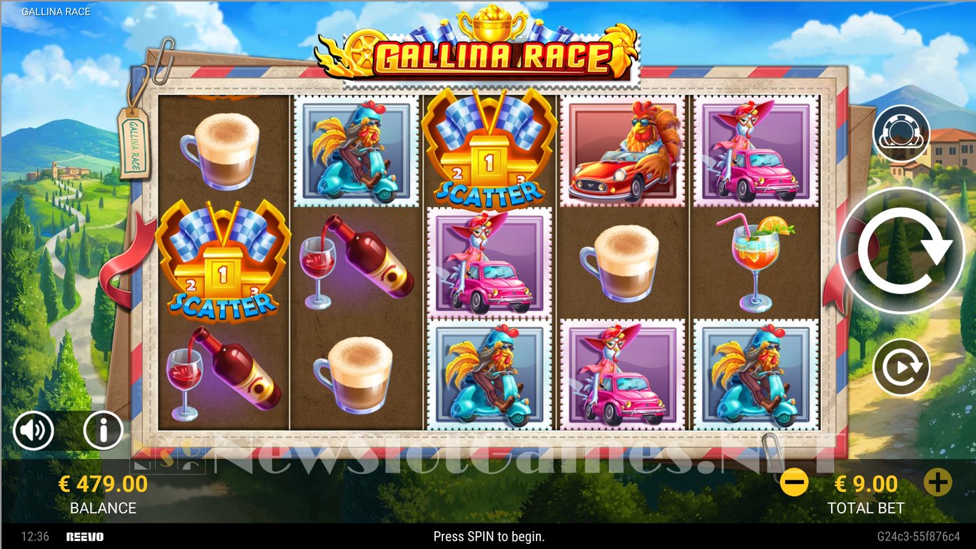 Gallina Race Slot Slot Image in Demo - pic. 3