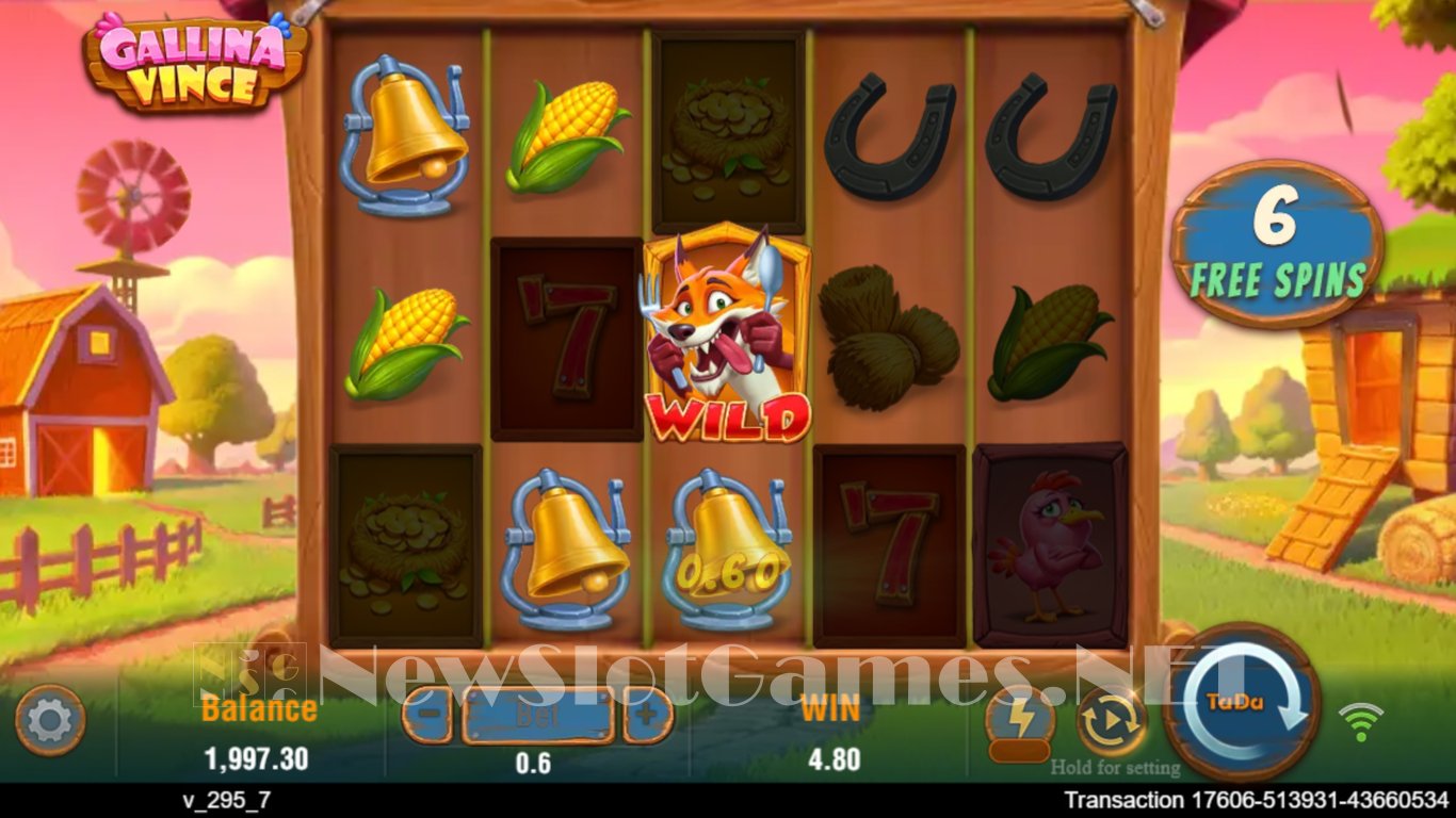 Gallina Vince Slot Slot Image in Demo - pic. 8