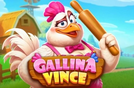 Gallina Vince Slot Logo