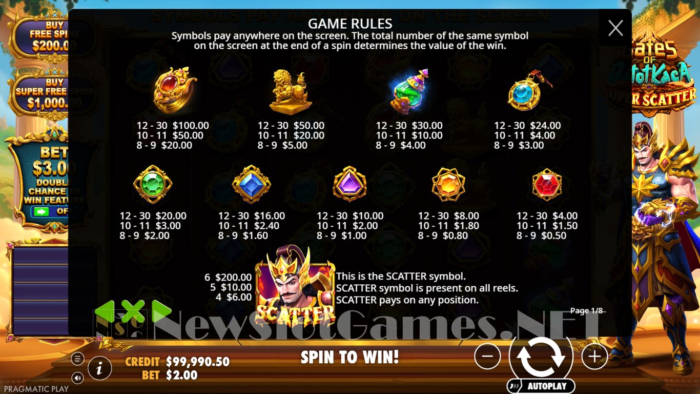 Gates of Gatot Kaca Super Scatter Slot Slot Image in Demo - pic. 3