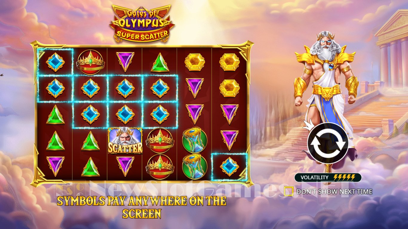 Gates of Olympus Super Scatter Slot Demo Image