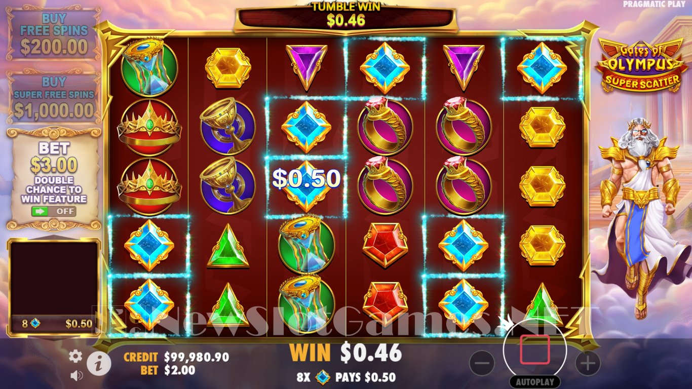 Gates of Olympus Super Scatter Slot Slot Image in Demo - pic. 10
