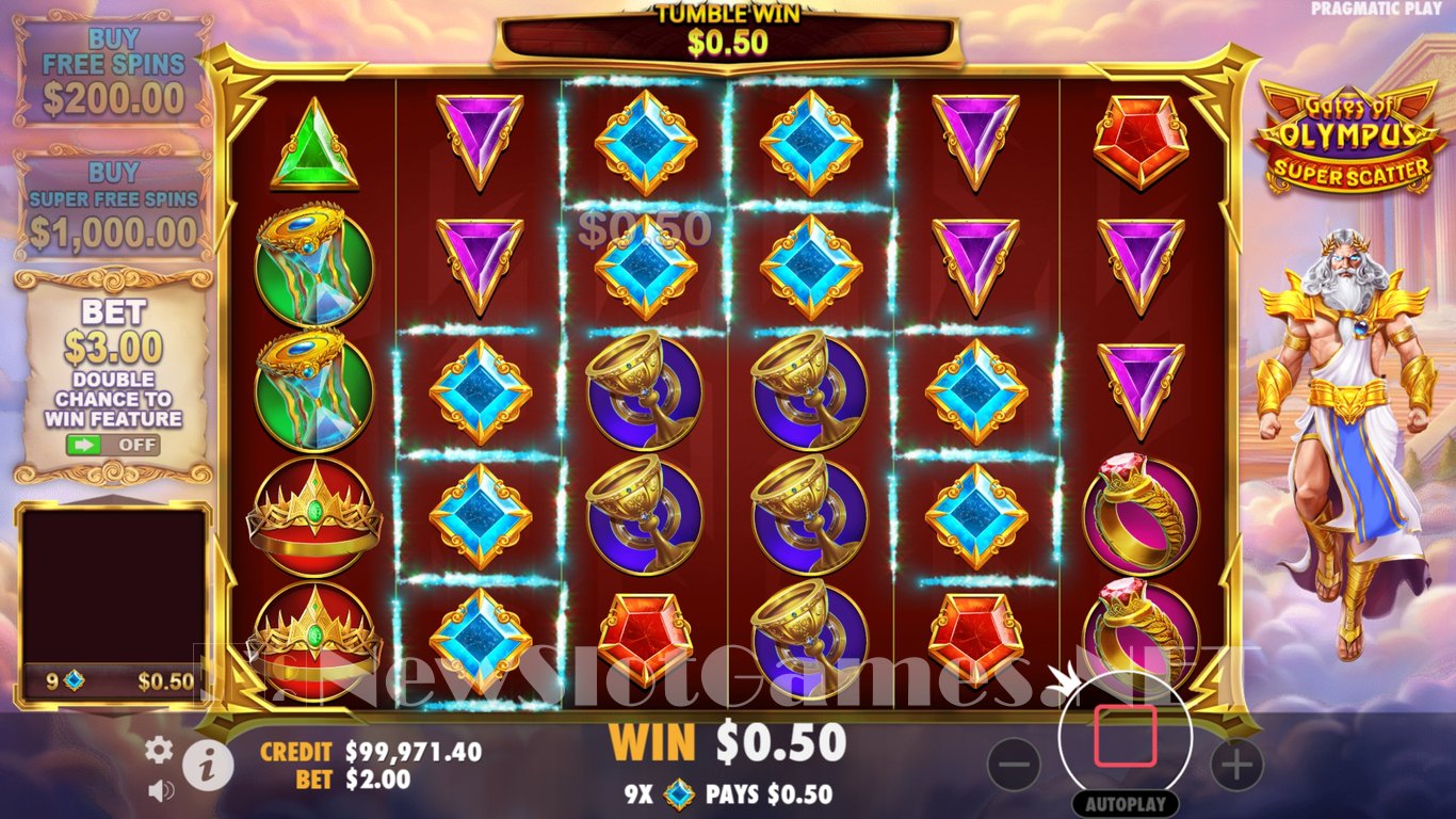 Gates of Olympus Super Scatter Slot Slot Image in Demo - pic. 12