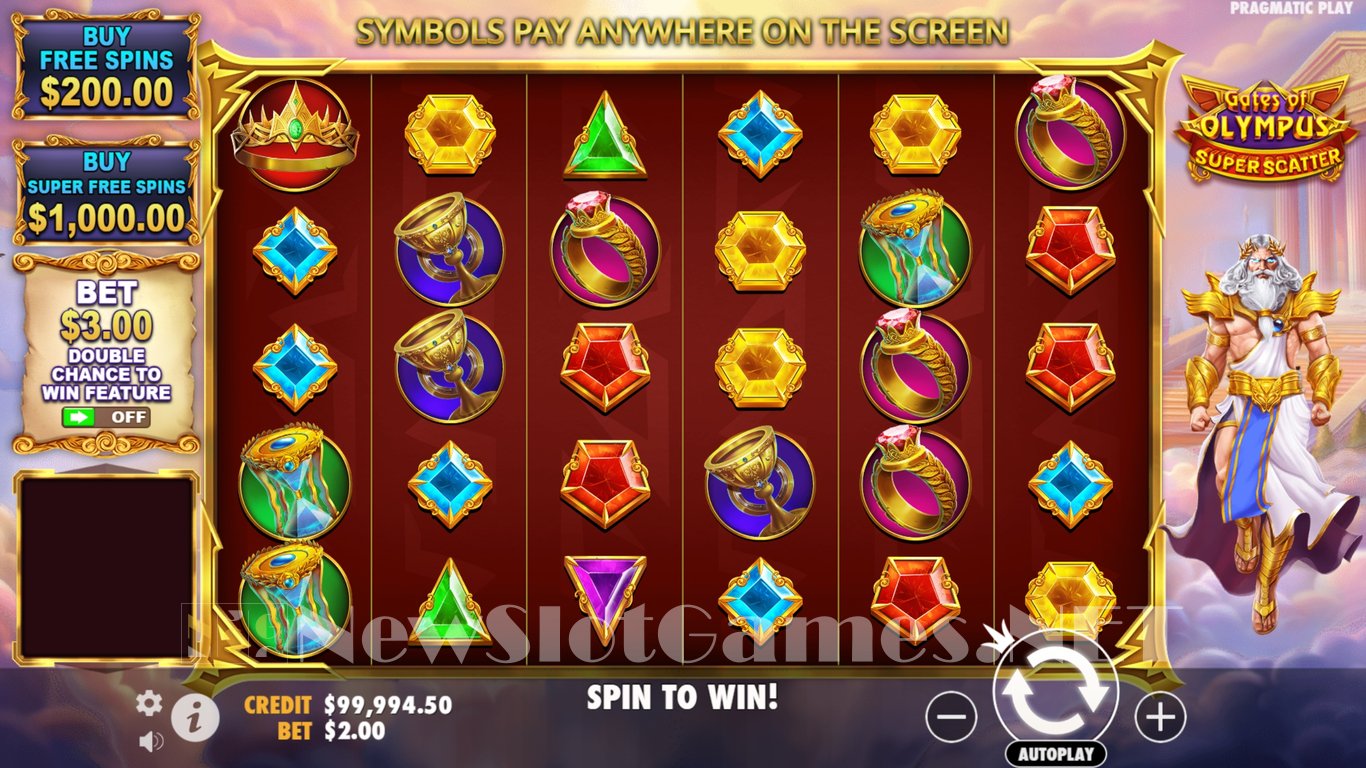 Gates of Olympus Super Scatter Slot Slot Image in Demo - pic. 6