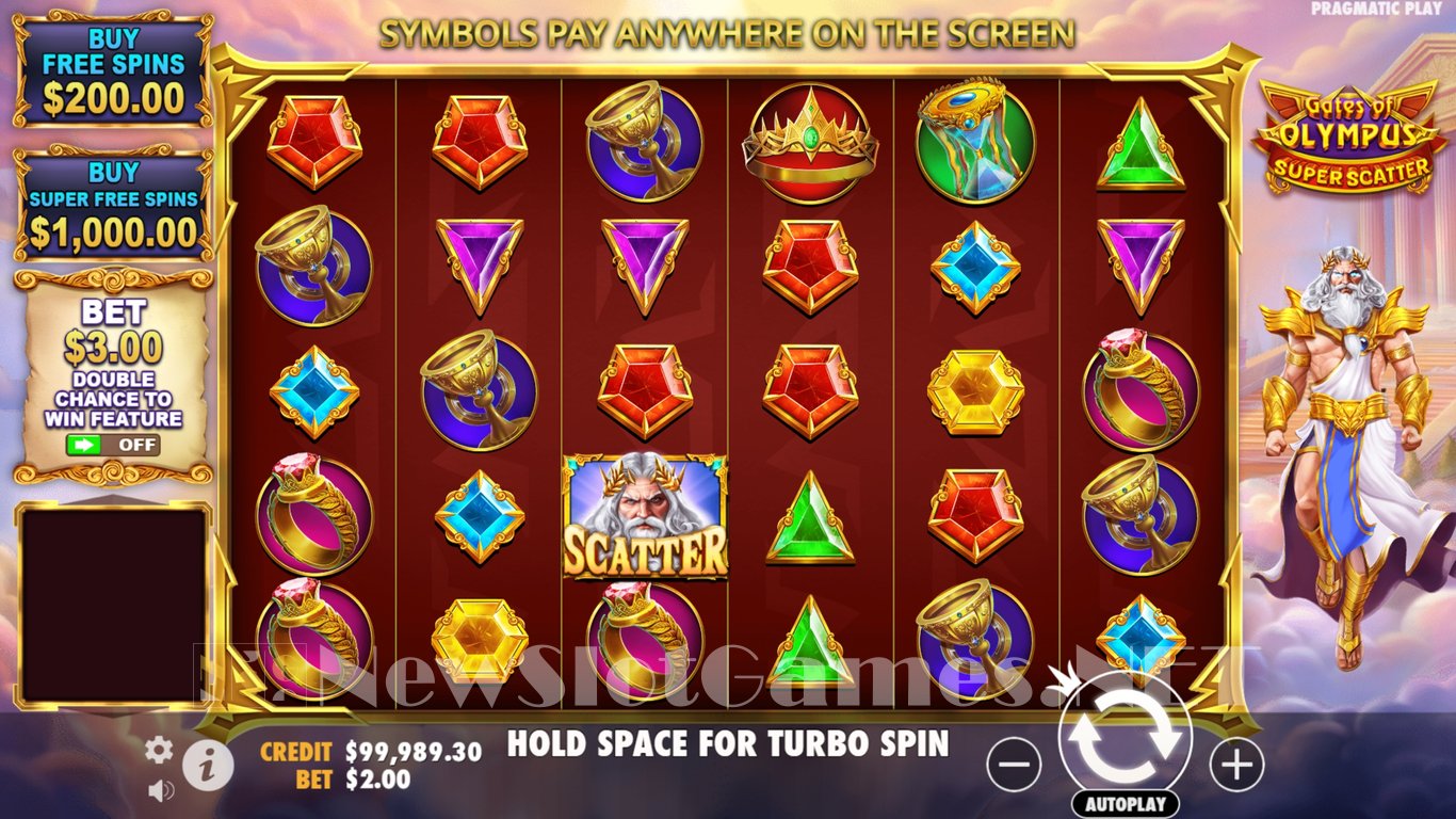 Gates of Olympus Super Scatter Slot Slot Image in Demo - pic. 8