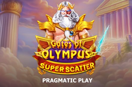 Gates of Olympus Super Scatter Slot Logo