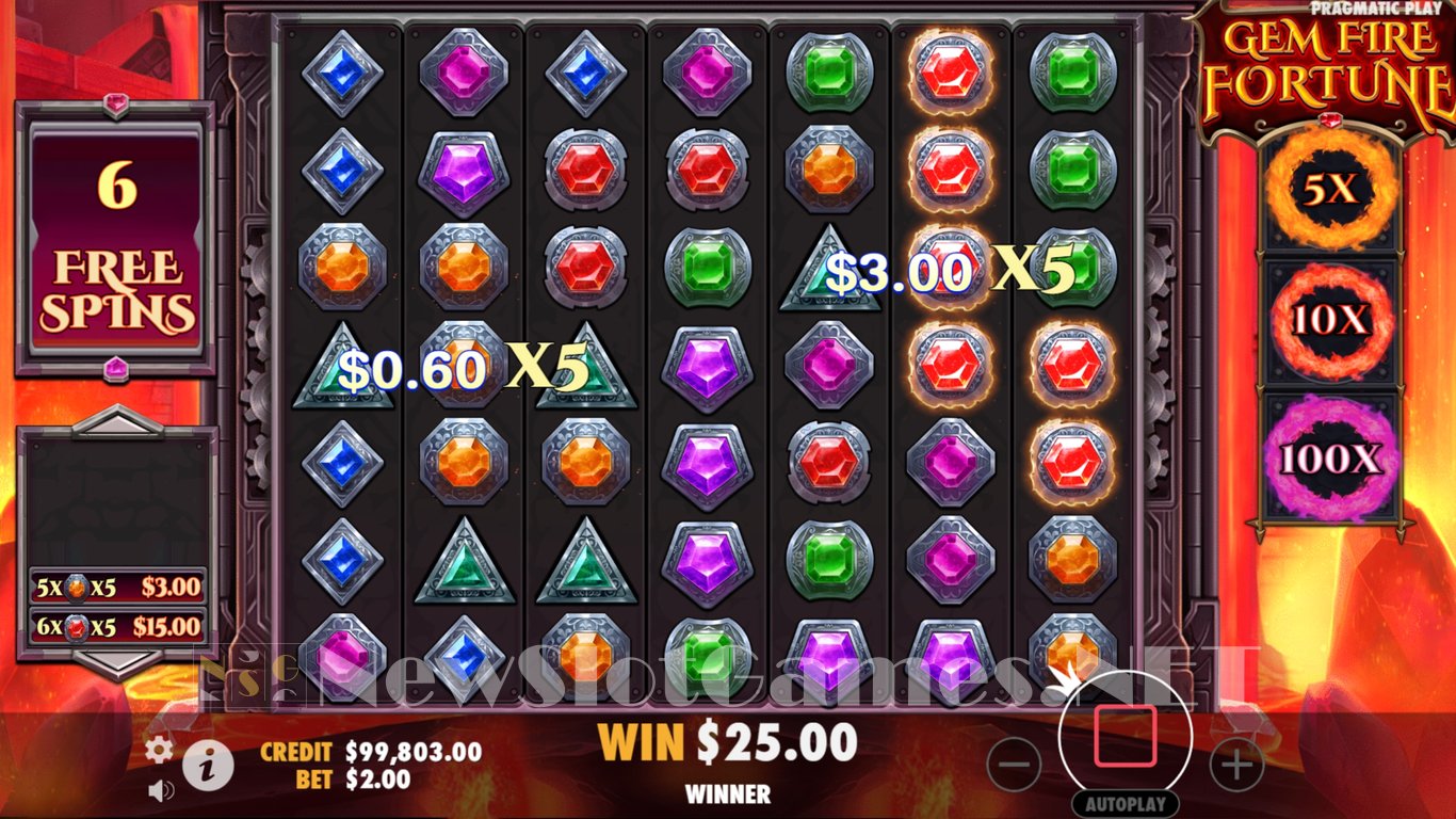 Gem Fire Fortune Slot Slot Image in Demo - pic. 12