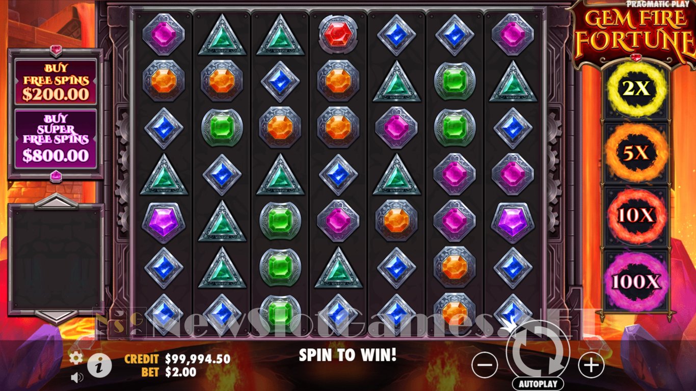 Gem Fire Fortune Slot Slot Image in Demo - pic. 2