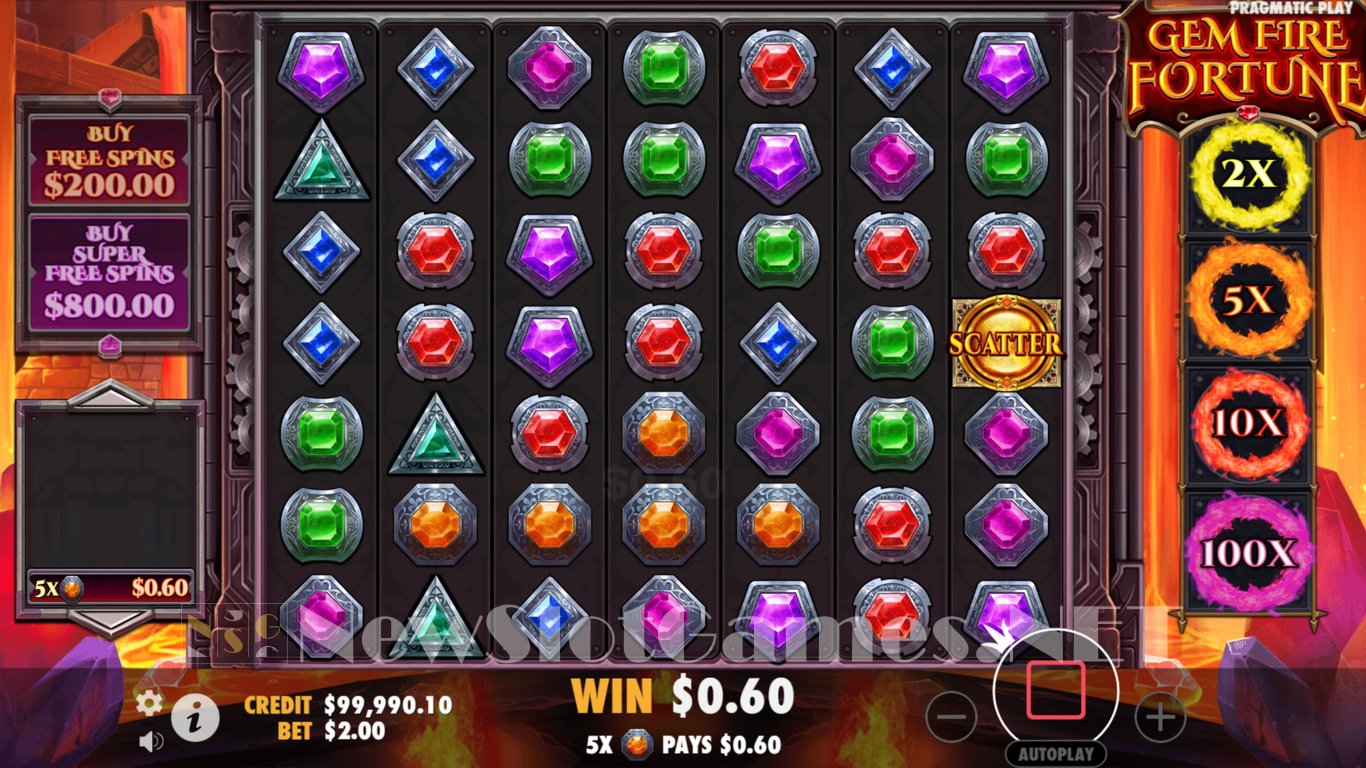 Gem Fire Fortune Slot Slot Image in Demo - pic. 3