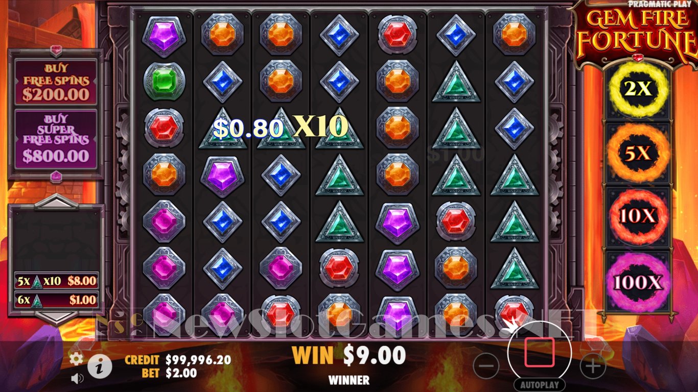 Gem Fire Fortune Slot Slot Image in Demo - pic. 4