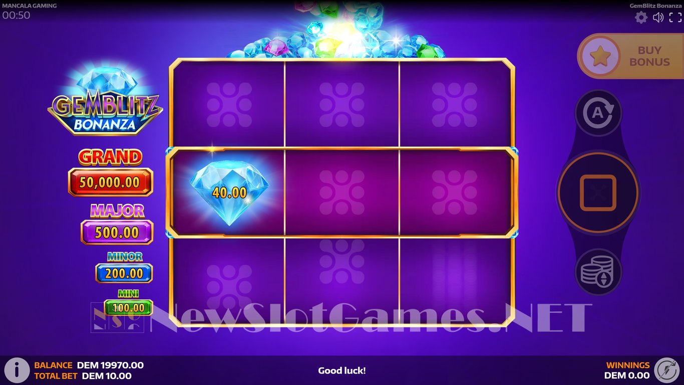 GemBlitz Bonanza Deluxe Slot Slot Image in Demo - pic. 2