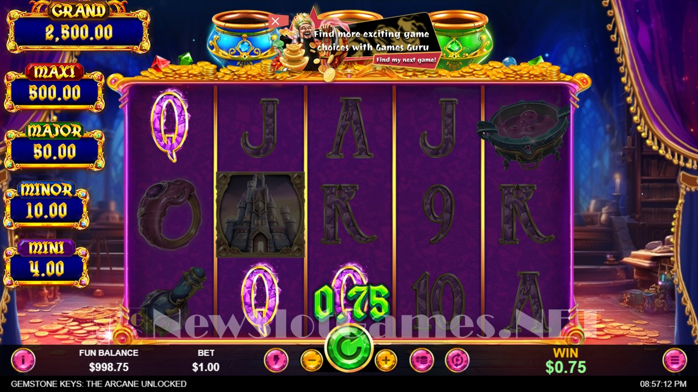 Gemstone Keys The Arcane Unlocked Slot Slot Image in Demo - pic. 2