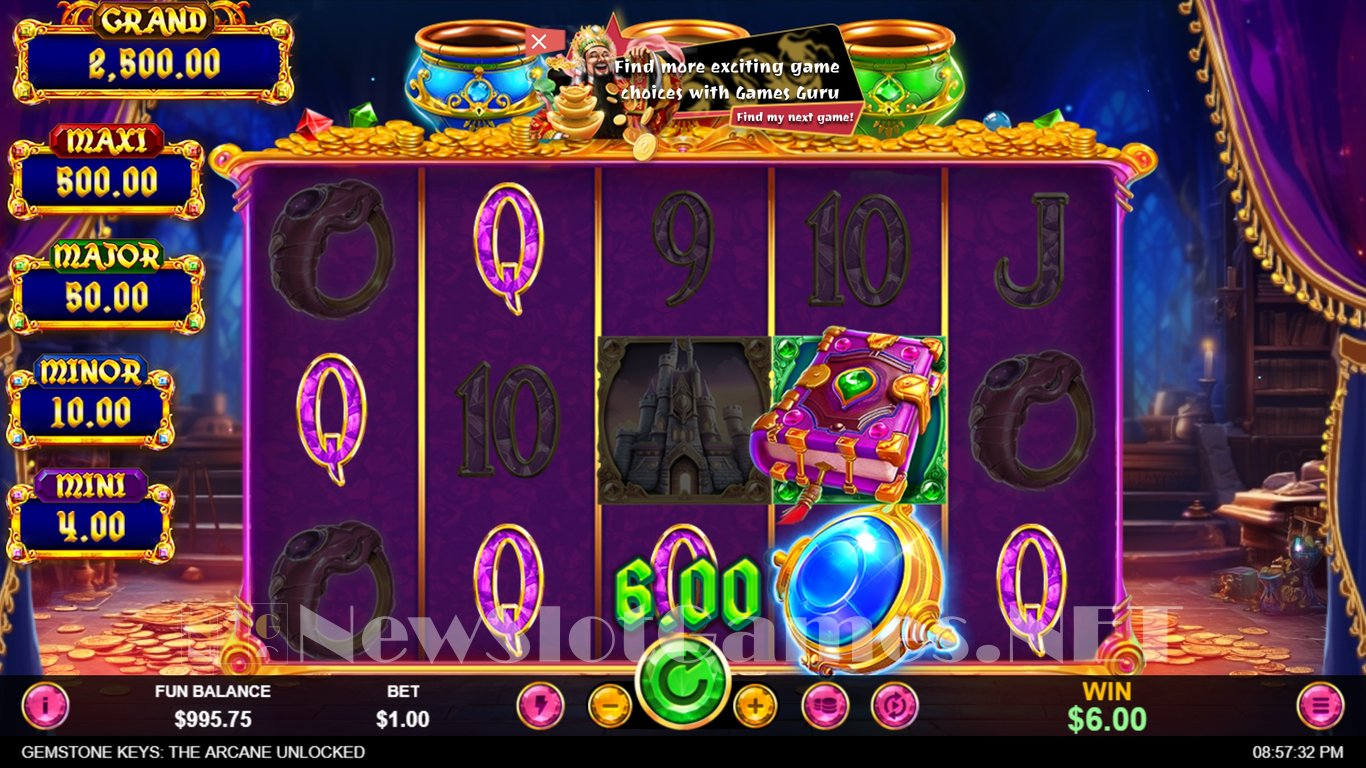 Gemstone Keys The Arcane Unlocked Slot Slot Image in Demo - pic. 3