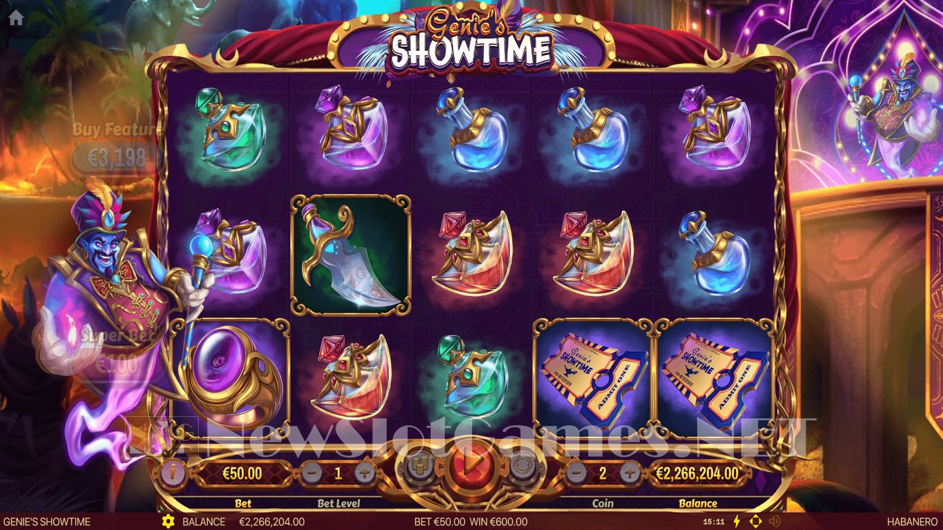 Genie Showtime Slot Slot Image in Demo - pic. 2