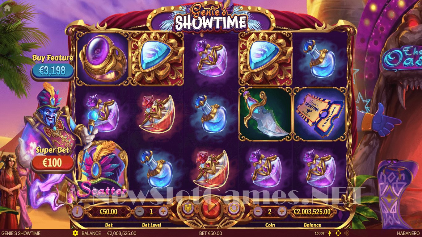 Genie Showtime Slot Slot Image in Demo - pic. 3
