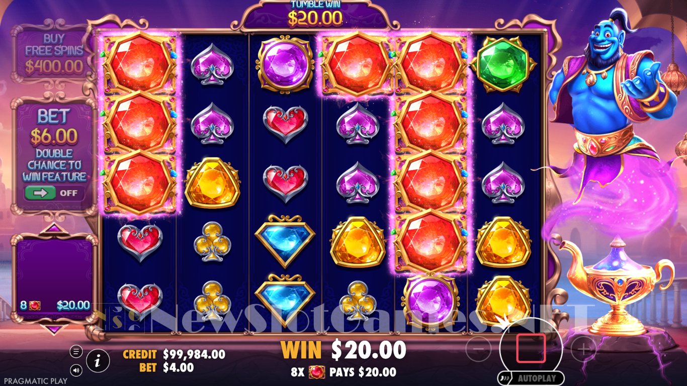 Genies Gem Bonanza Slot Slot Image in Demo - pic. 3