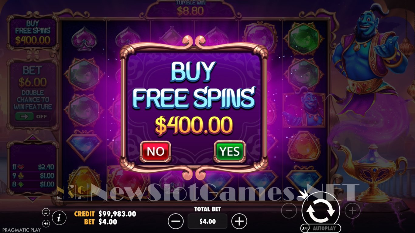 Genies Gem Bonanza Slot Slot Image in Demo - pic. 5