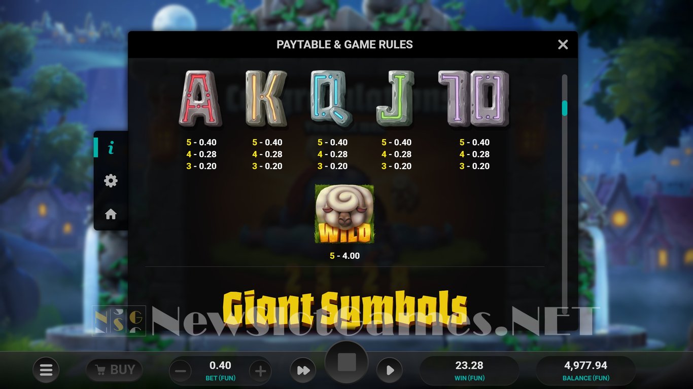 Giants & Sheep Slot Slot Image in Demo - pic. 15