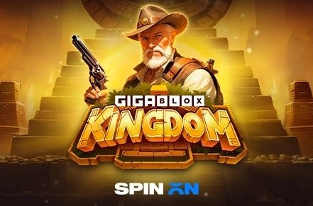 GigaBlox Kingdom Slot Logo