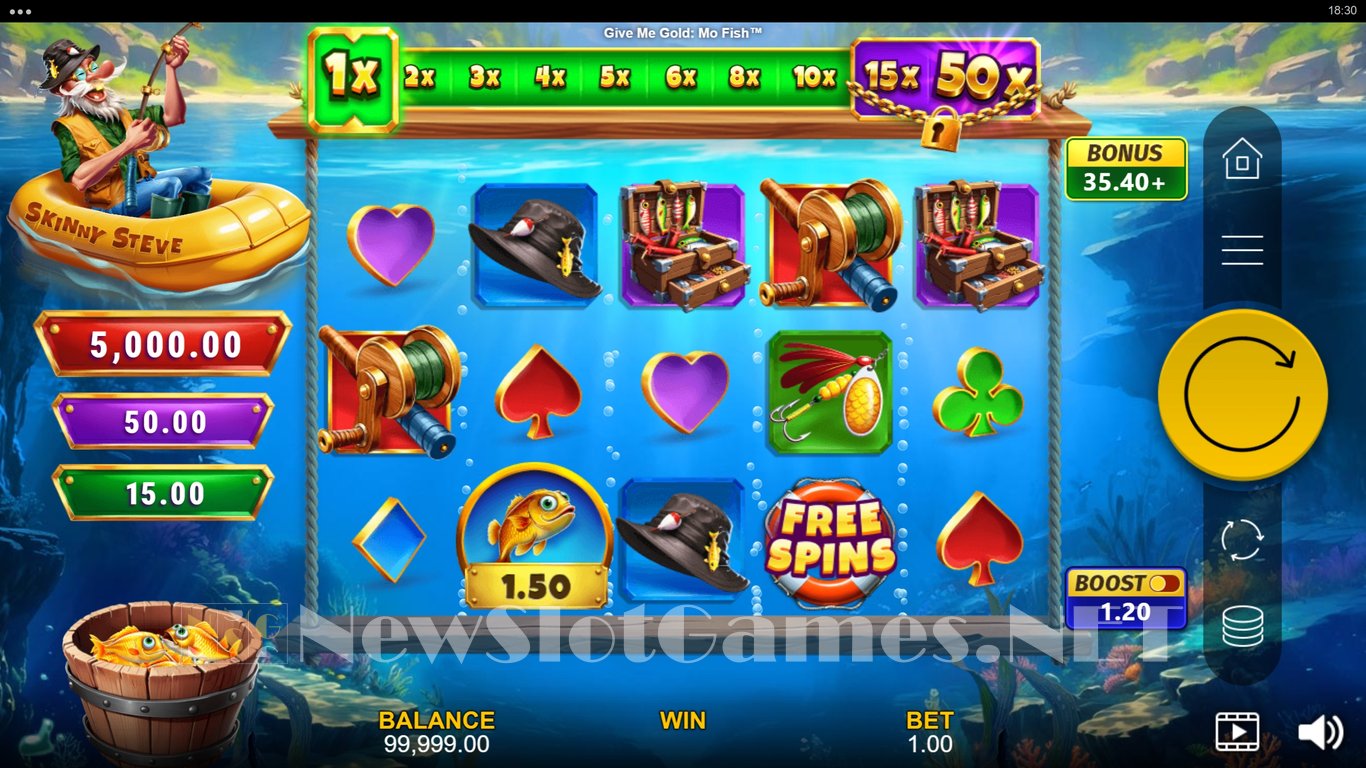 Give Me Gold Mo Fish Slot Demo Image