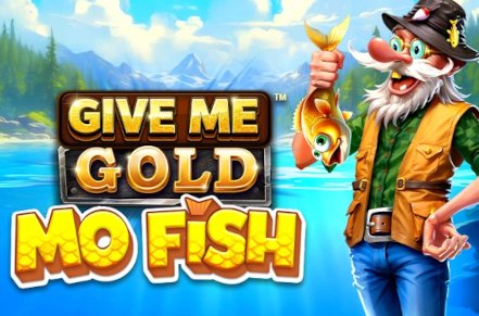 Give Me Gold Mo Fish Slot Logo