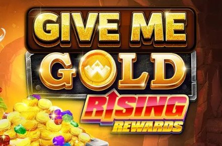 Give Me Gold Rising Rewards Slot Logo