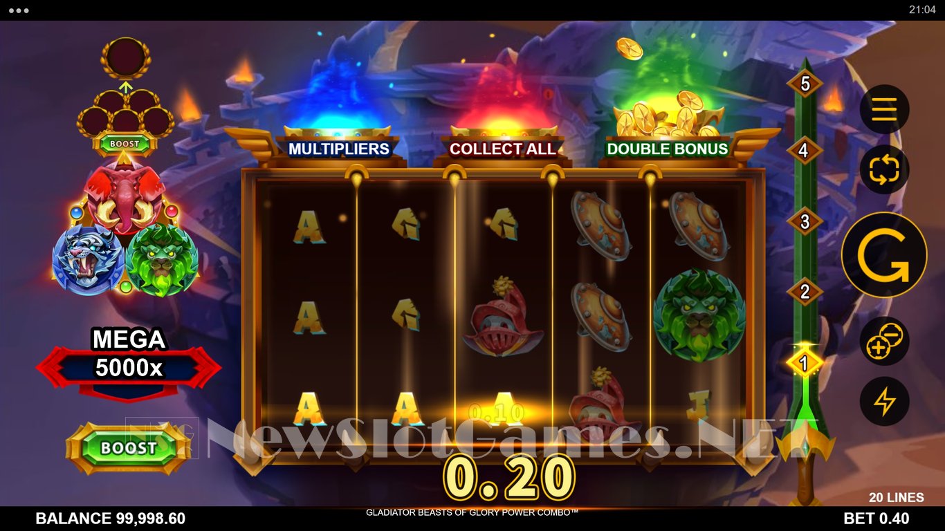 Gladiator Beasts of Glory Power Combo Slot Slot Image in Demo - pic. 4