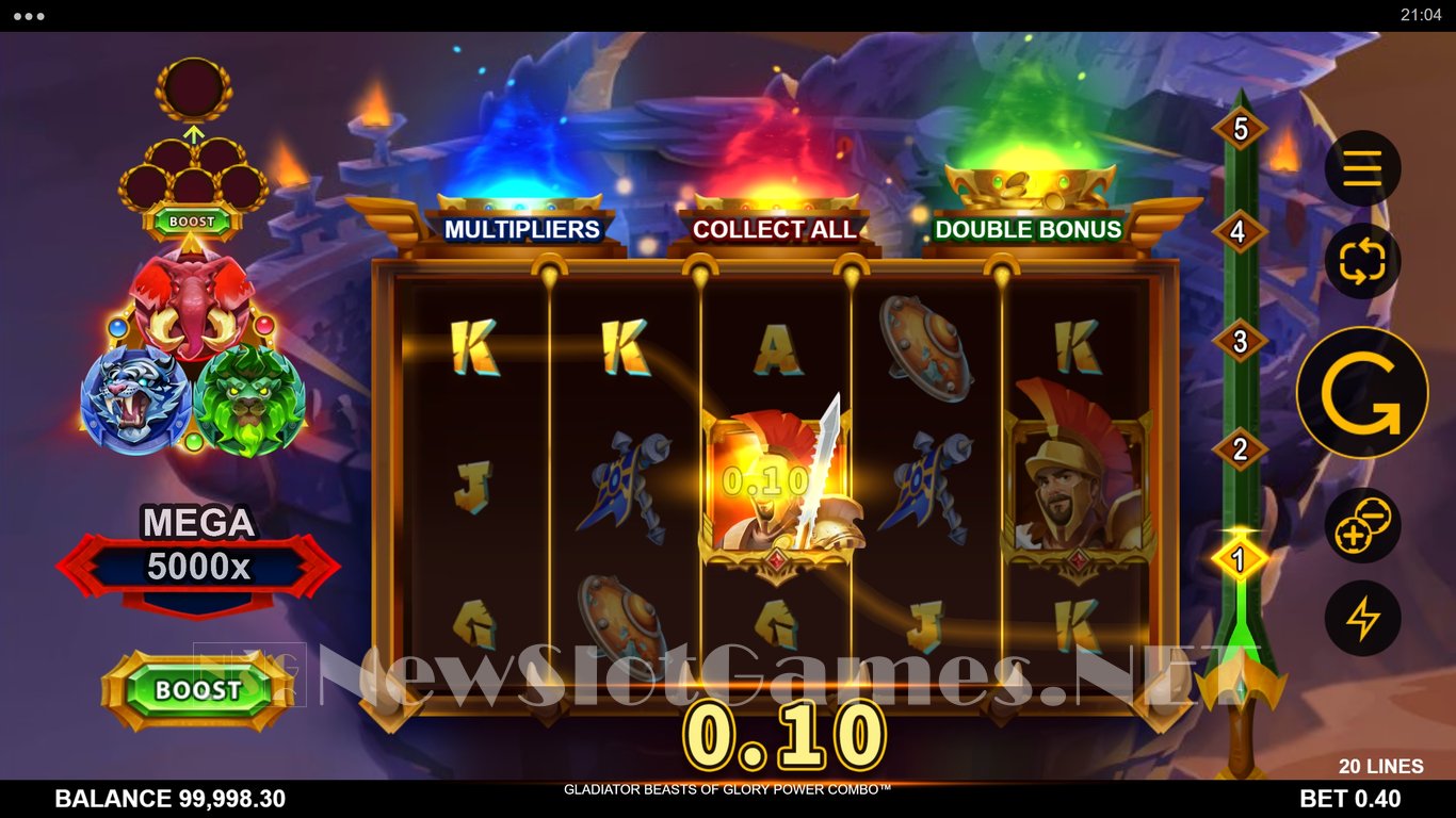Gladiator Beasts of Glory Power Combo Slot Slot Image in Demo - pic. 5