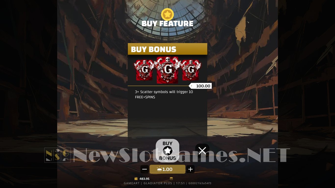 Gladiator+ Slot Slot Image in Demo - pic. 5